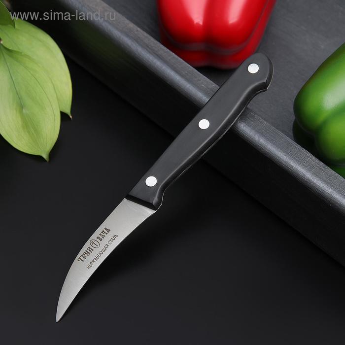 фото Нож кухонный «европа», для овощей, лезвие 7 см труд вача