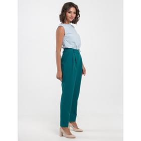

Брюки женские, размер 50, цвет изумрудный