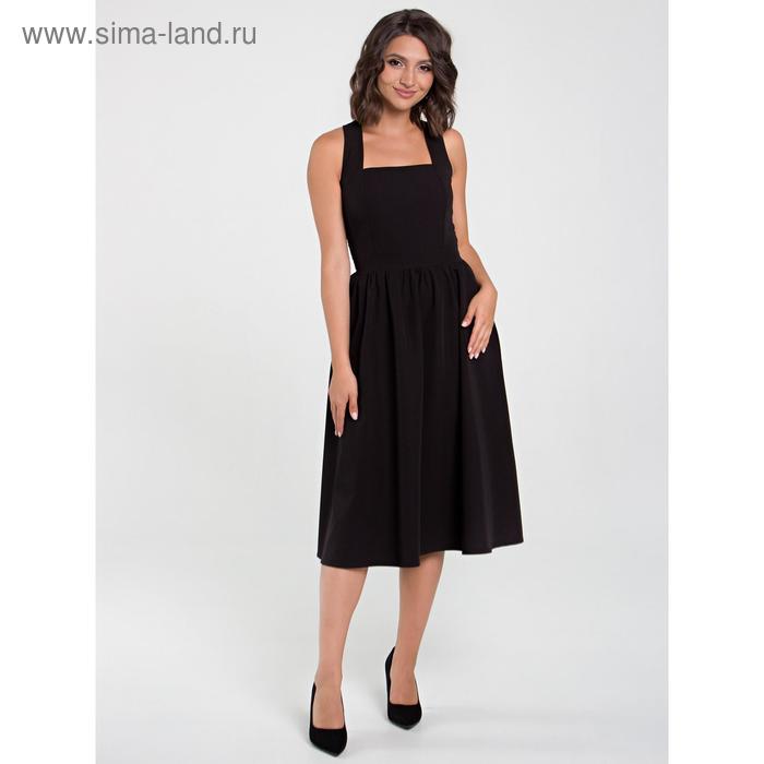 фото Платье женское, размер 50, цвет чёрный mariko