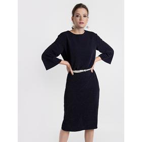 

Платье женское, размер 46, цвет тёмно-синий