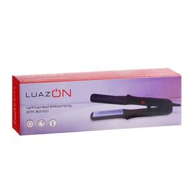 Выпрямитель LuazON LW-31, 25 Вт, керамическое покрытие, до 180°C, черный от Сима-ленд