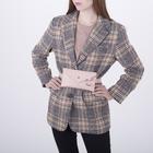 Сумка поясная, с металлическим кольцом, 19х11см, Be unique, цвет бежевый - Фото 1