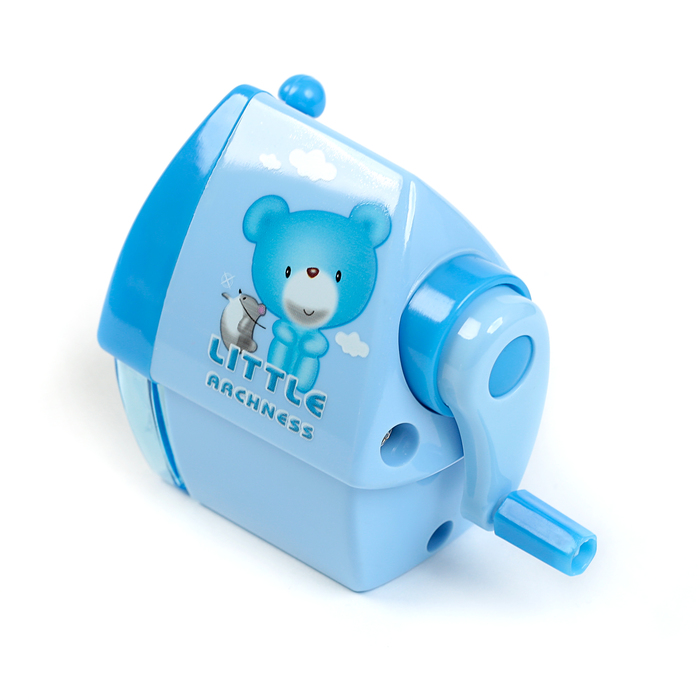 Точилка механическая с контейнером МИКС Домик малый