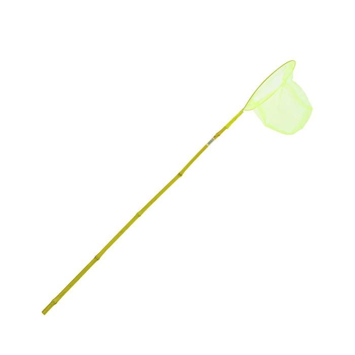Сачок детский, бамбуковая ручка 81 см, d=20 см, цвета МИКС