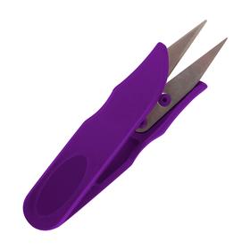 Ножницы садовые, для орхидей, 4,9' (12.5 см), пластиковые ручки, цвет МИКС Ош