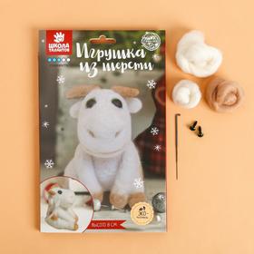 

Игрушка из шерсти «Бычок Фокси»