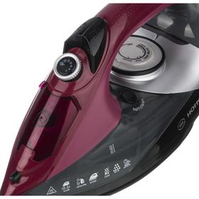 

Утюг HOTTEK HT-955-009, 2600 Вт, керамическая подошва, шнур 1.8 м, бордовый