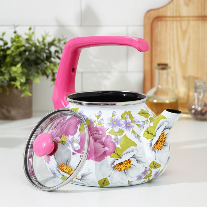 Чайник 2,2 л "Пион", фиксированная ручка