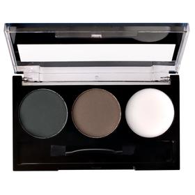 

Набор для бровей LN Professional Brow Shadows, оттенок 02