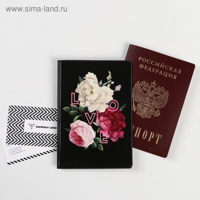 

Обложка для паспорта "Love and flowers" (1 шт)