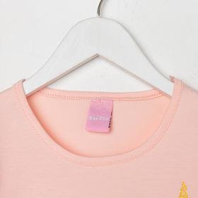 

Платье для девочки, цвет коралловый, рост 104-110 см