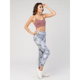 

Леггинсы женские спортивные, цвет серый, размер 48-50 (L)