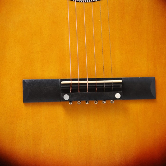 Гитара акустическая санберст, 6-ти струнная 97см