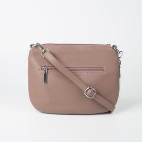 

Сумка женская, отдел на молнии, наружный карман, регулируемый ремень, цвет розовый