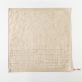 

Полотенце махровое Крошка Я "Simple" 34*34 см, цв.бежевый, 100% бамбук, 420 гр/м2