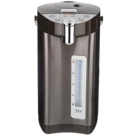 

Термопот HOTTEK HT-973-200, 5.5 л, 750 Вт, 2 способа подачи воды, тёмно-коричневый