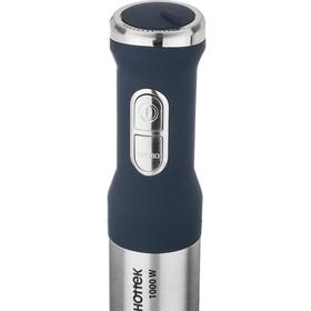 

Блендер HOTTEK HT-975-100, погружной, 1000 Вт, 0.6 л, регулировка скорости, синий
