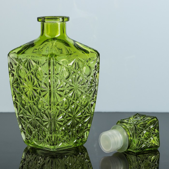 Штоф 800 мл "Галерея. Снежинки", цвет МИКС