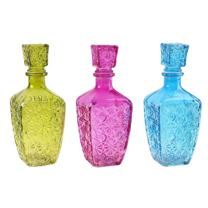 Штоф 800 мл "Галерея. Снежинки", цвет МИКС