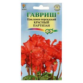 Семена цветов Цикламен "Красный партизан",  персидский,  3 шт