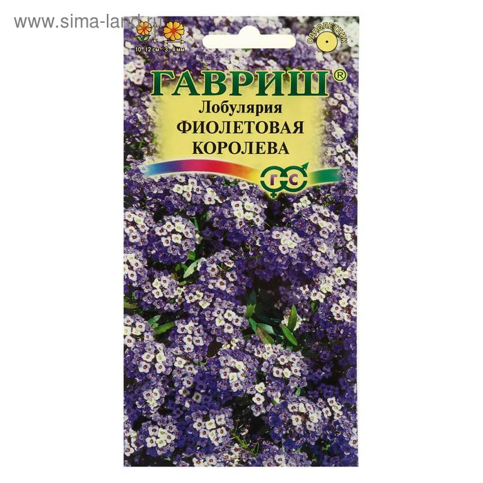 

Семена цветов Лобулярия "Фиолетовая королева", серия Сад ароматов, 0,2 г