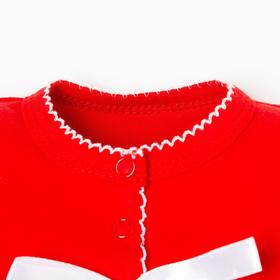 

Боди-платье Крошка Я "Winter party", рост 74-80 см, красный