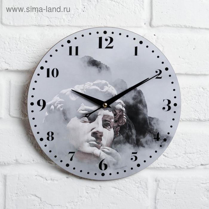 

Часы дерево настенные «Давид», диам. 25 см