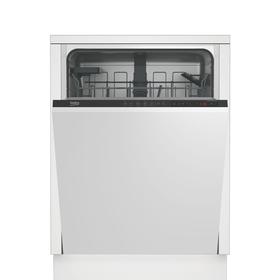 

Посудомоечная машина Beko DIN24310, класс А+, 13 комплектов, 4 программы, белая