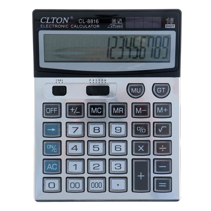 цена Калькулятор настольный, 16 - разрядный, CL - 8816