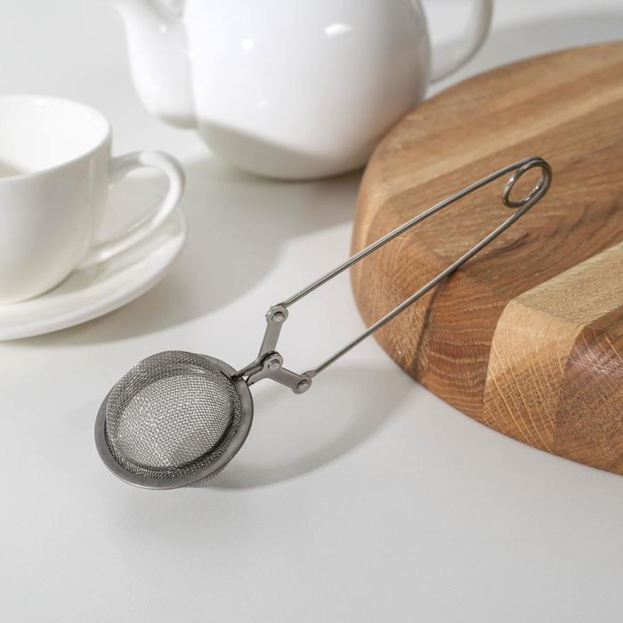 Ситечко для заваривания чая 5х16 см "Лаванда"