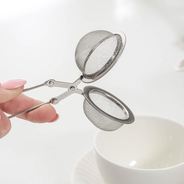 Ситечко для заваривания чая 5х16 см "Лаванда"