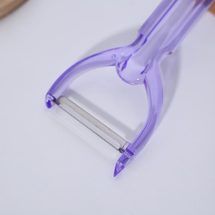 Овощечистка "Леденец" 16 см, цвета МИКС