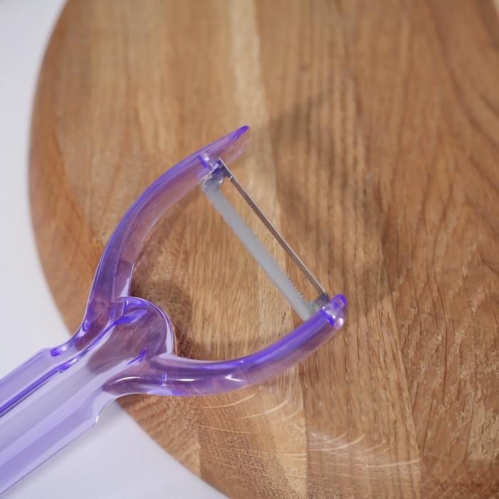 Овощечистка "Леденец" 16 см, цвета МИКС