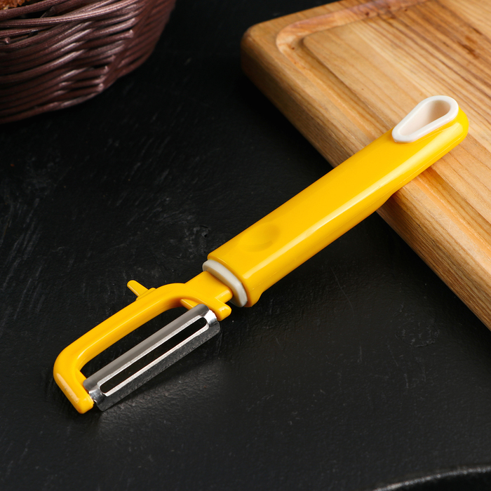 Овощечистка "Фреш" 18 см, цвета МИКС