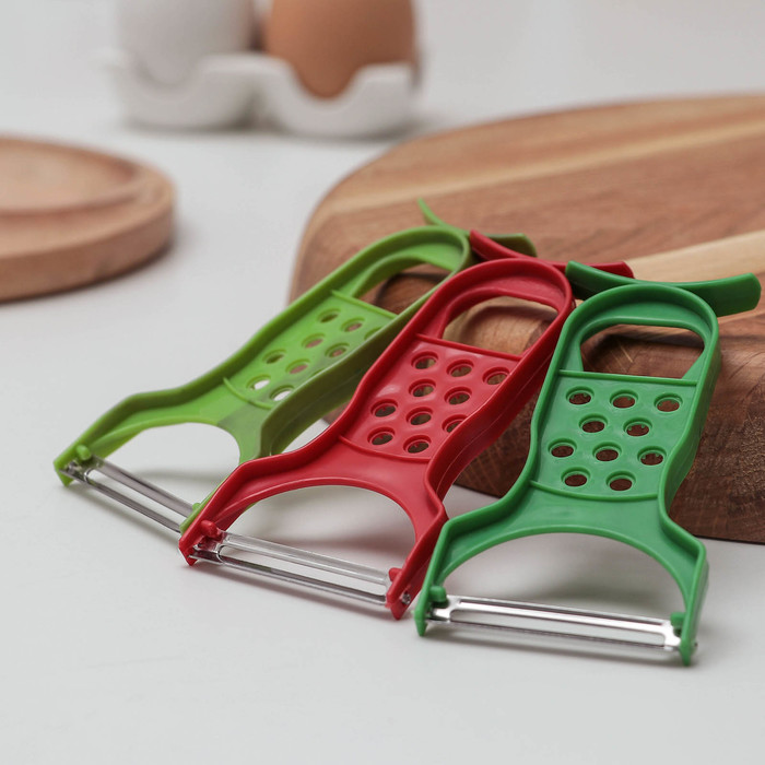 Овощечистка "Дракоша" 11 см, цвета МИКС