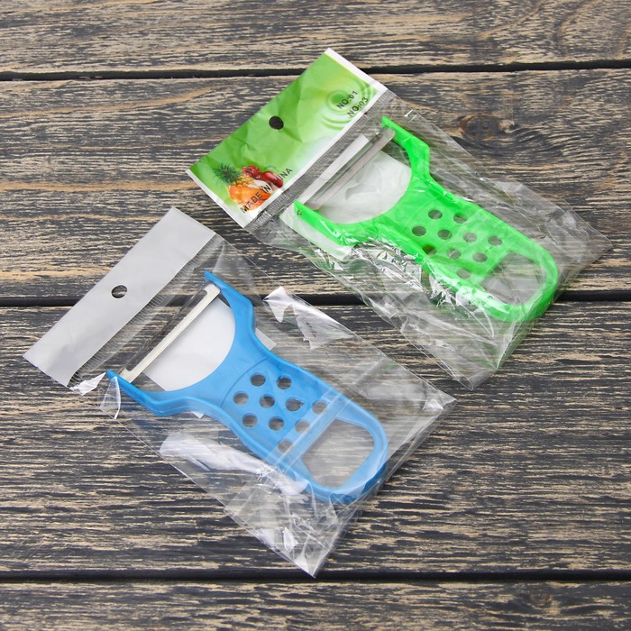 Овощечистка "Дракоша" 11 см, цвета МИКС