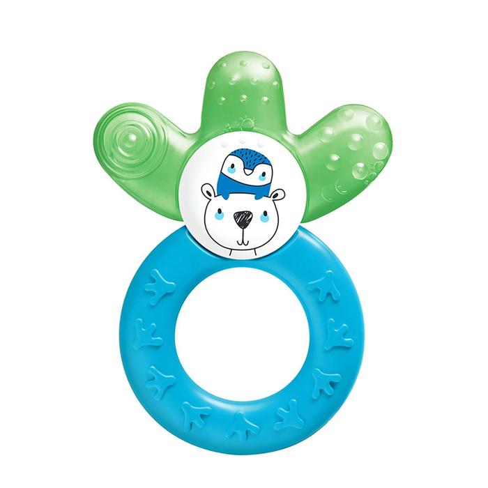 Охлаждающий прорезыватель для зубов Cooler, цвет голубой, от 4 месяцев