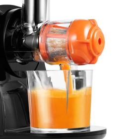 

Соковыжималка Kitfort КТ-1111-2, шнековая, 150 Вт, 80 об/мин, чёрно-оранжевая