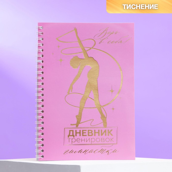 

Дневник тренировок «Дневник тренировок гимнастки», 32 листа, 14.8 х 21 см