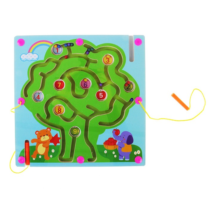 Лабиринт магнитный "Дерево- учимся считать"