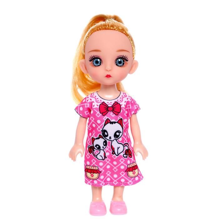 Кукла модная «Ася» в платье, МИКС кукла ася цвета микс 35 см мир кукол