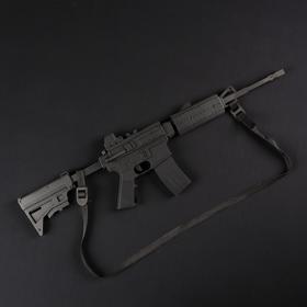 

Резинкострел "Винтовка М4", с телескопическим прикладом, окрашенный, автоматический