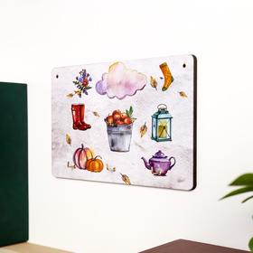 

Ключница "Сезонная" 21,5х13,5х2 см