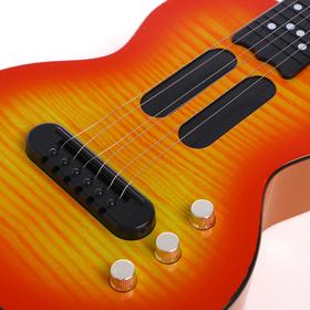 

Игрушка музыкальная гитара «Стиль», звуковые эффекты, цвета МИКС