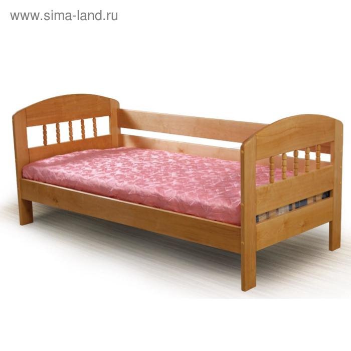 

Кровать «Тора», 1800х1900, 3 спинки, массив сосны, цвет бук