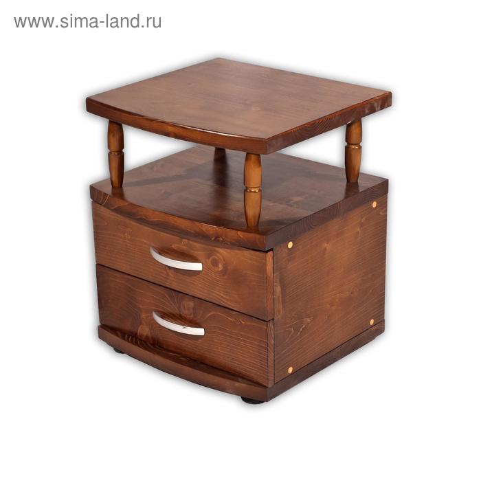 

Тумба прикроватная №2, 430 × 390 × 510 мм, массив сосны, цвет дуб