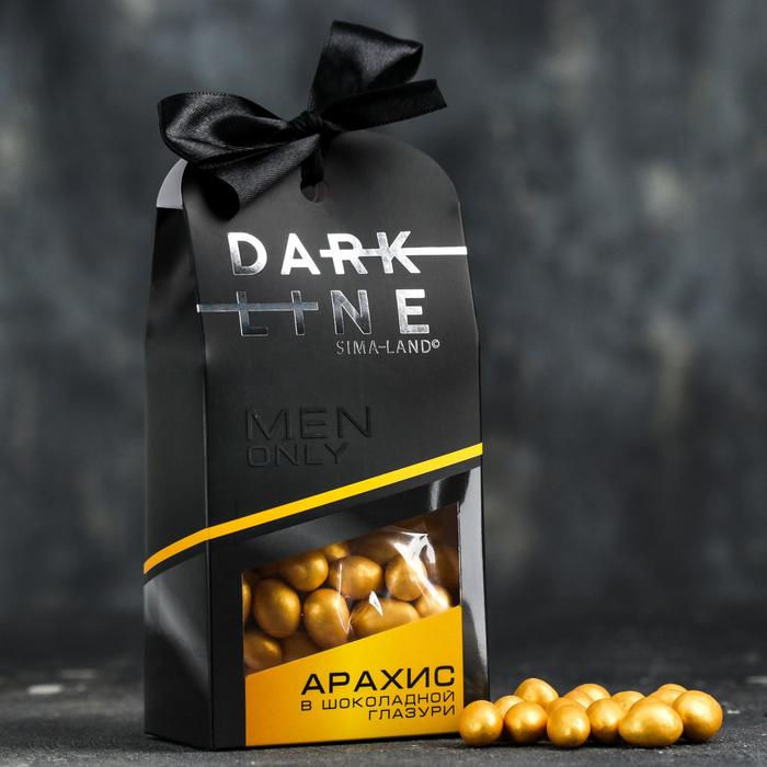 Арахис в шоколадной глазури DARK LINE: 100 г.