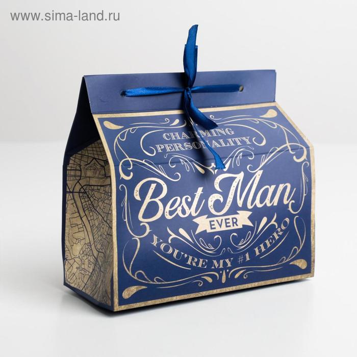 

Упаковка для кондитерских изделий Best man, 10 × 18 × 15 см