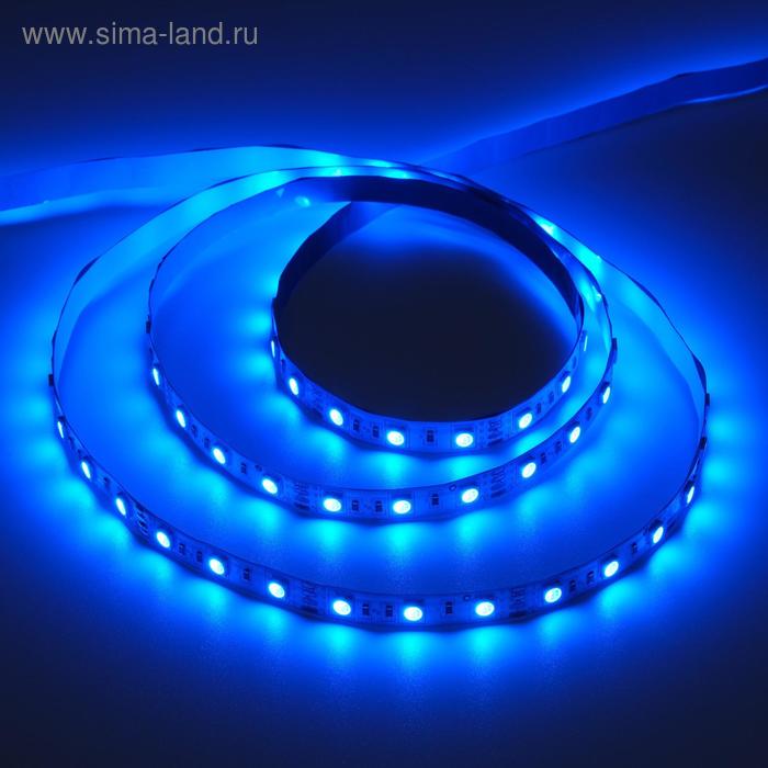 Светодиодная лента Ecola PRO 5 м, IP20, SMD5050, 60 LED/м, 14.4 Вт/м, 12 В, RGB