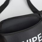 Сумка поясная, отдел на клапане, цвет чёрный, «SWIPE» - Фото 4